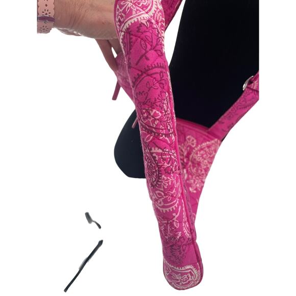 Vera Bradley Triple Zip Hipster Bag in Pink Paisley - Picture 5 of 5